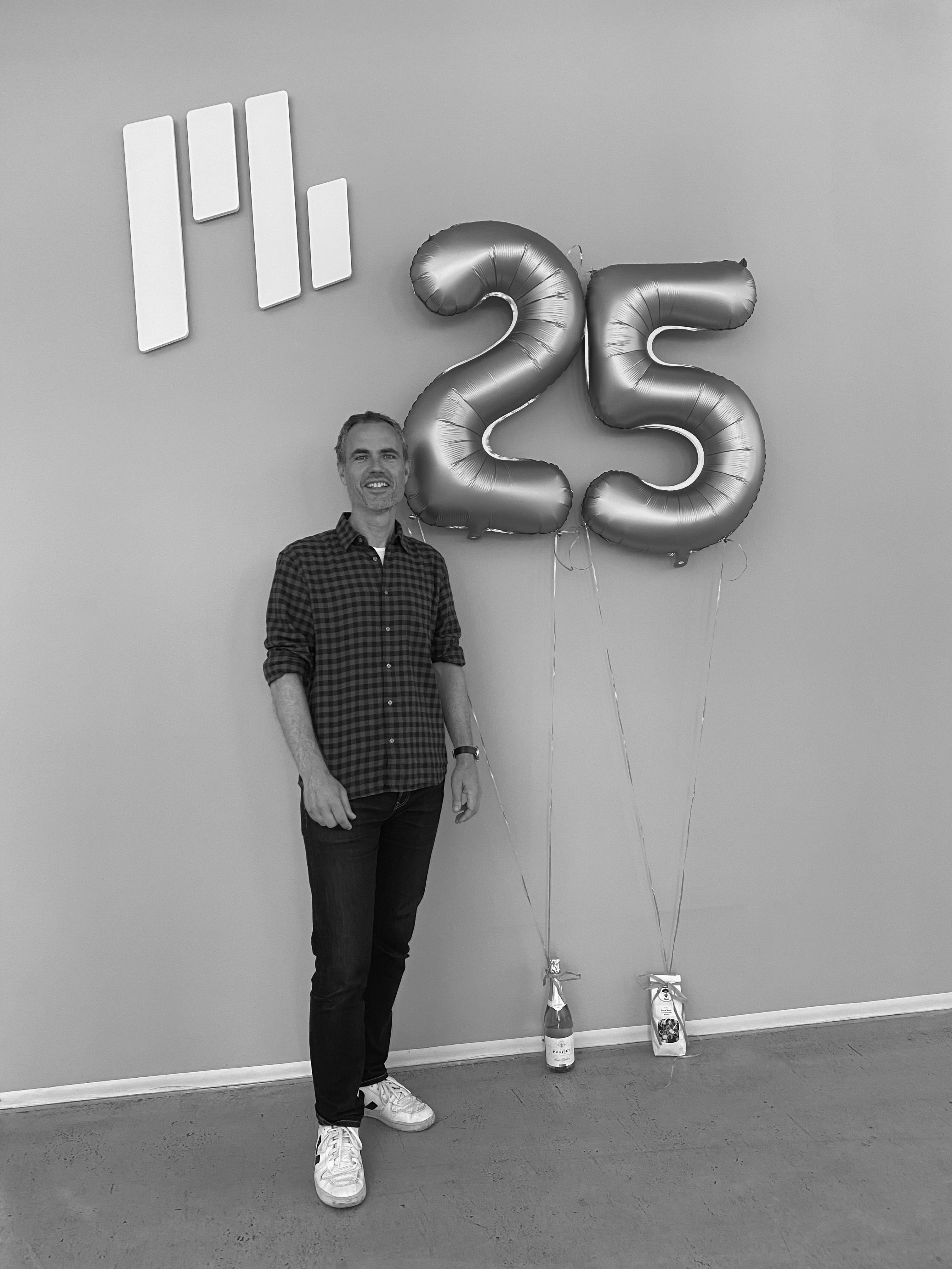 Abbildung 4: Oliver Schmitt feierte in diesem Jahr 25 Jahre als Geschäftsführer der re-lounge GmbH 