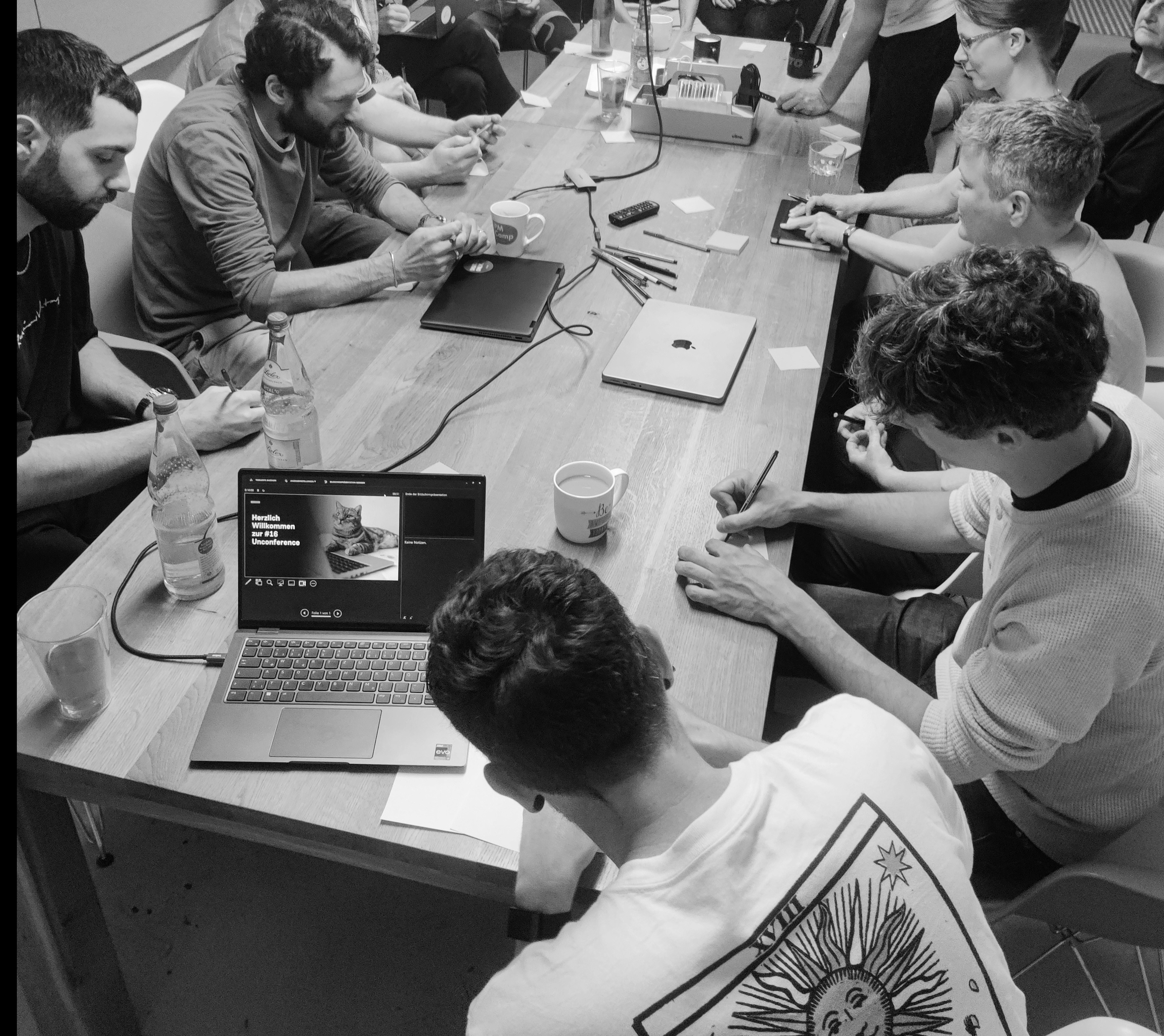 Brainstorming beim Workshop