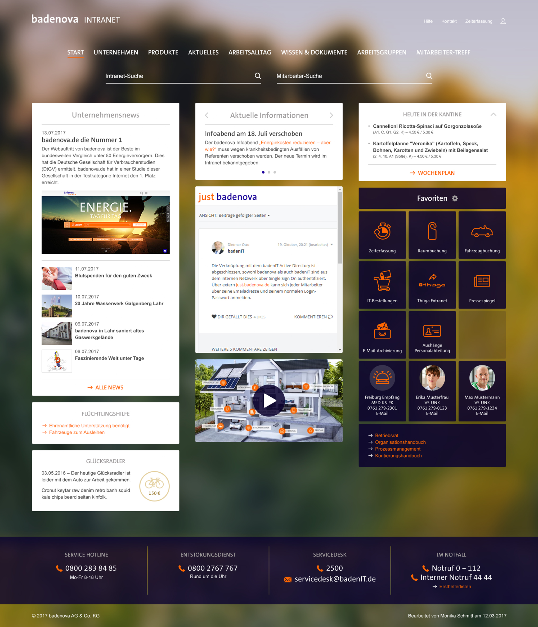 Case Study badenova Startseite