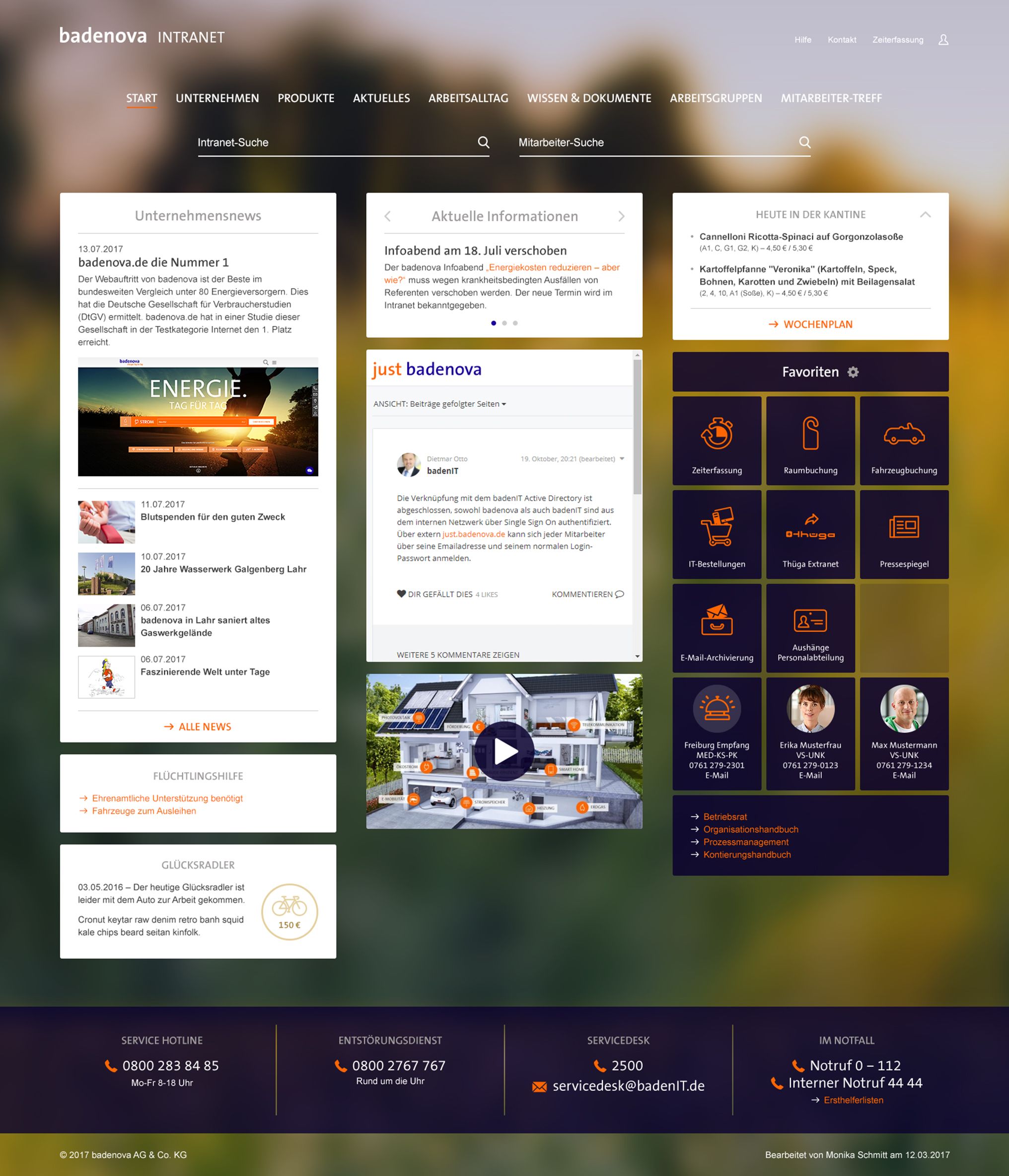 Case Study badenova Startseite