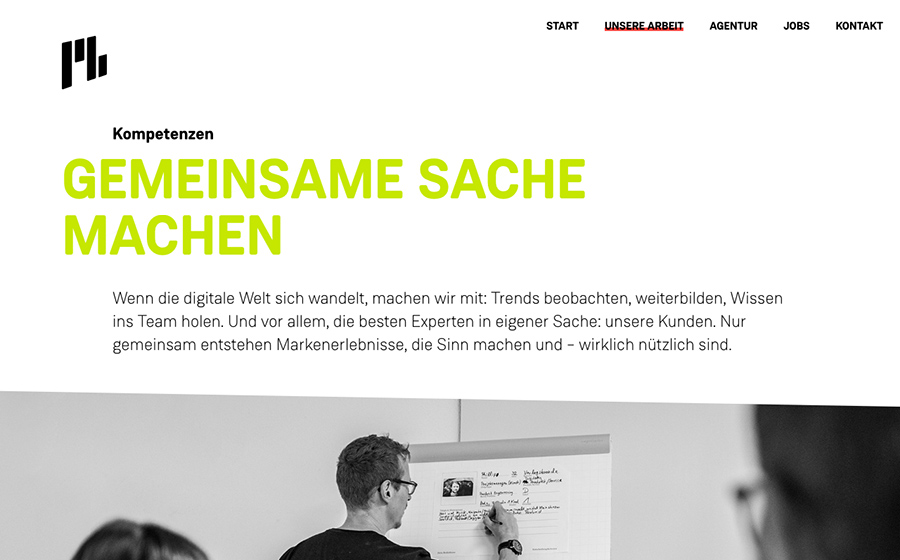 re-lounge Relaunch Website Digitalagentur