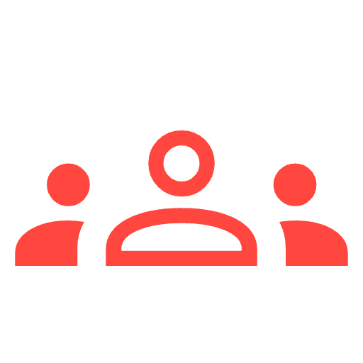 Team-Icon als Zeichen für Zusammenarbeit