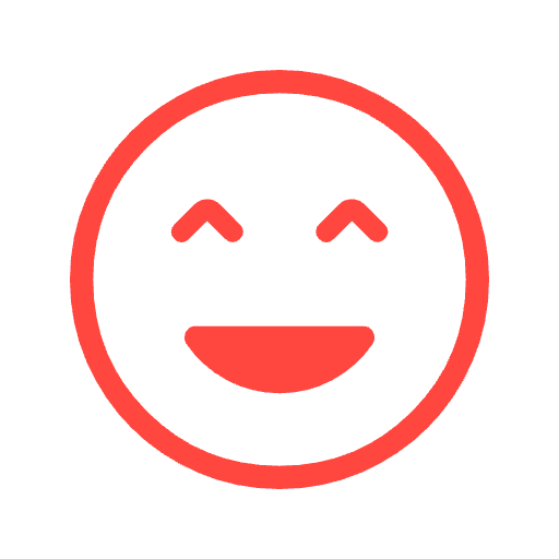 Icon eines lachenden Smileys